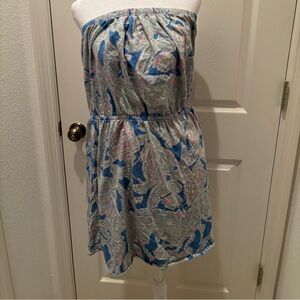 Lilly Pulitzer strapless dress